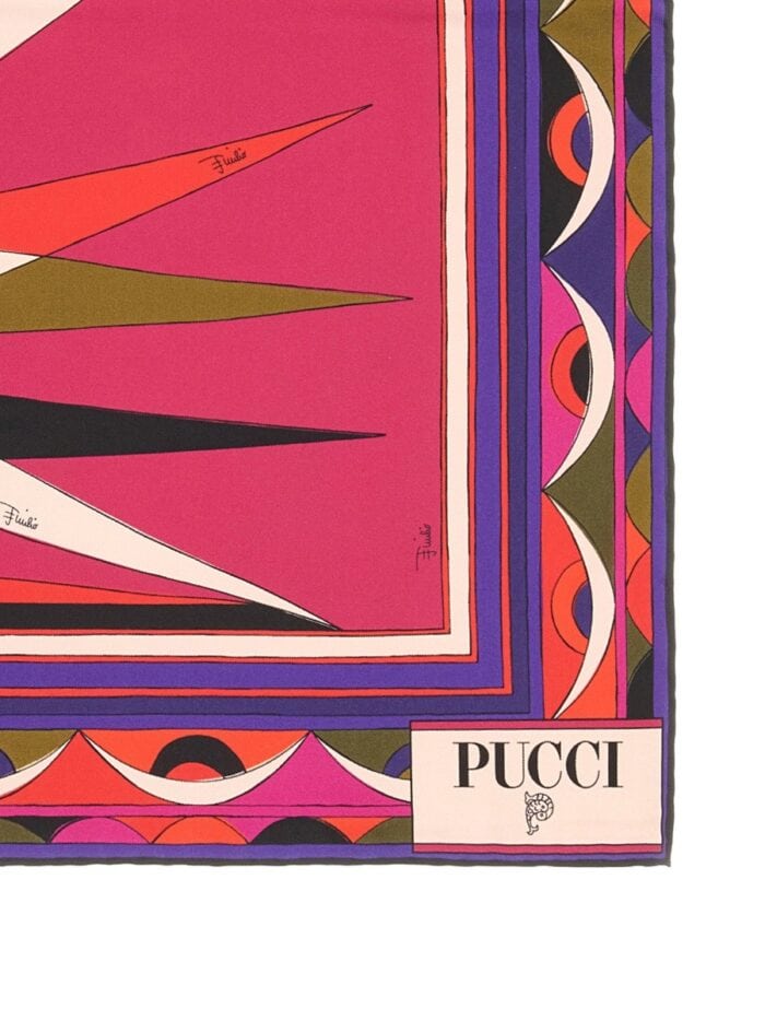PUCCI HAWAII PRINT SCARF