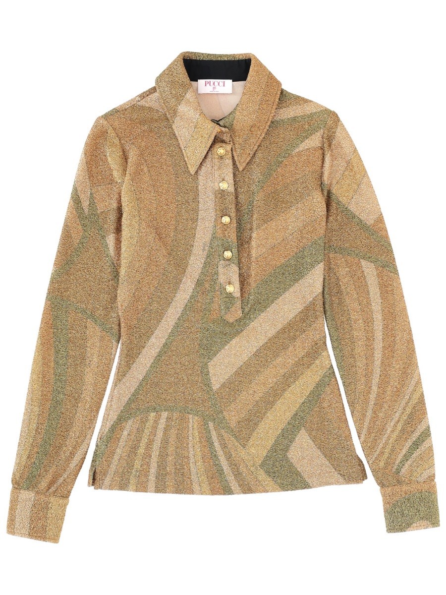 PUCCI "IRIS" PRINT TOP