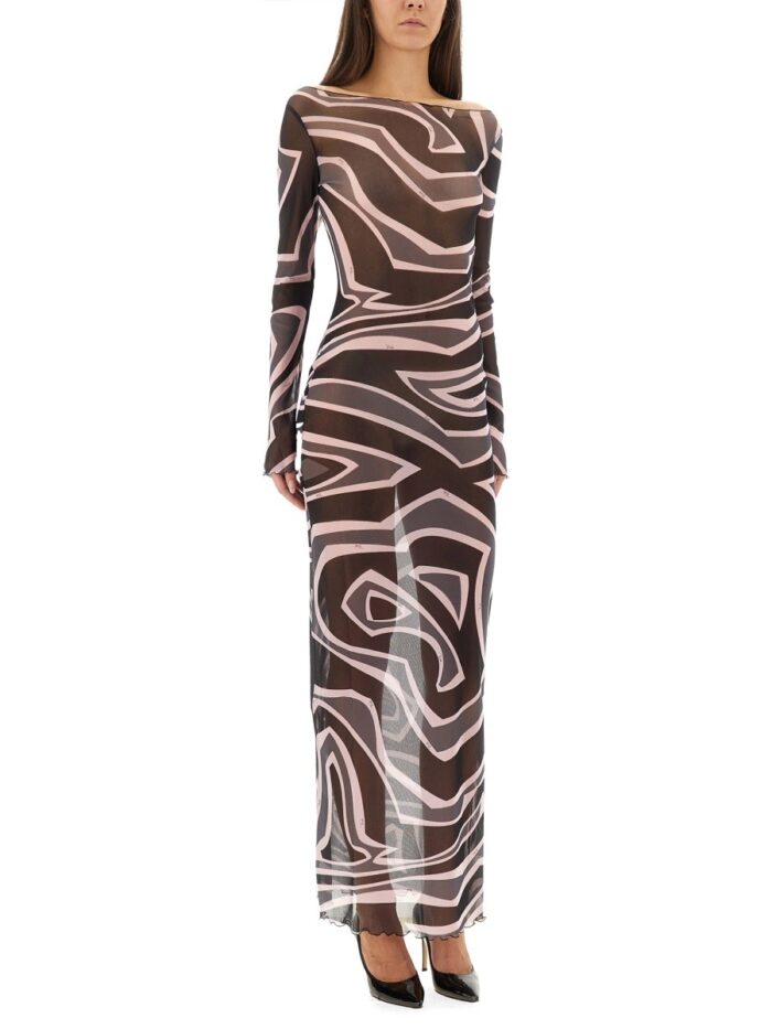 PUCCI LABYRINTH PRINT DRESS