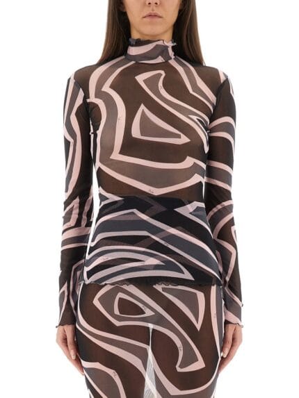 PUCCI LABYRINTH PRINT TOP