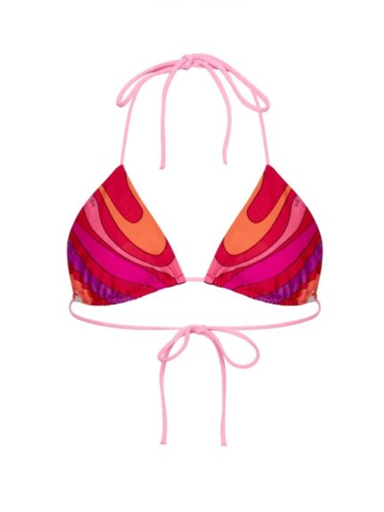 PUCCI "MARBLE" BIKINI TOP