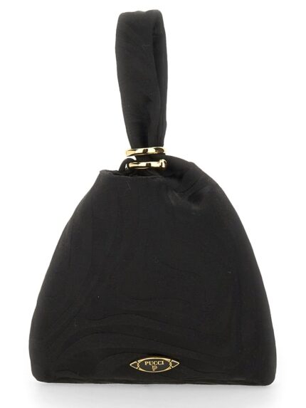PUCCI MARBLE PRINT "EMILIO" CLUTCH BAG
