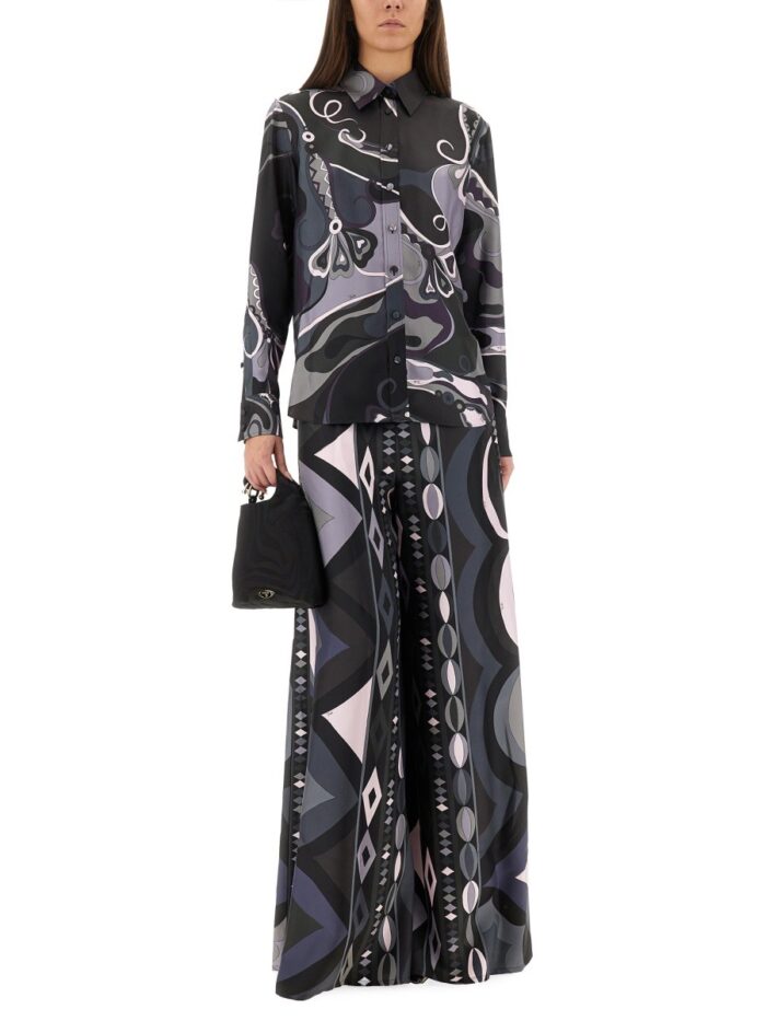 PUCCI ORCHID PRINT SHIRT