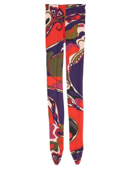 PUCCI ORCHID PRINT TIGHTS STOCKING