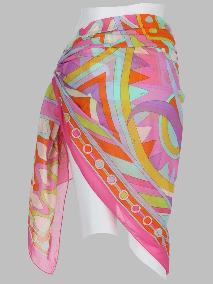 PUCCI PAREO CON STAMPA VIVARA