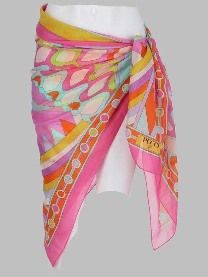 pucci pareo con stampa vivara PUCCI PAREO CON STAMPA VIVARA