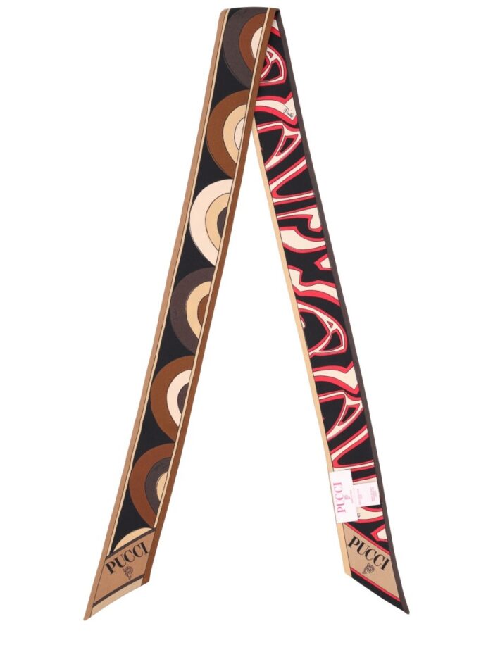 pucci silk scarf PUCCI SILK SCARF