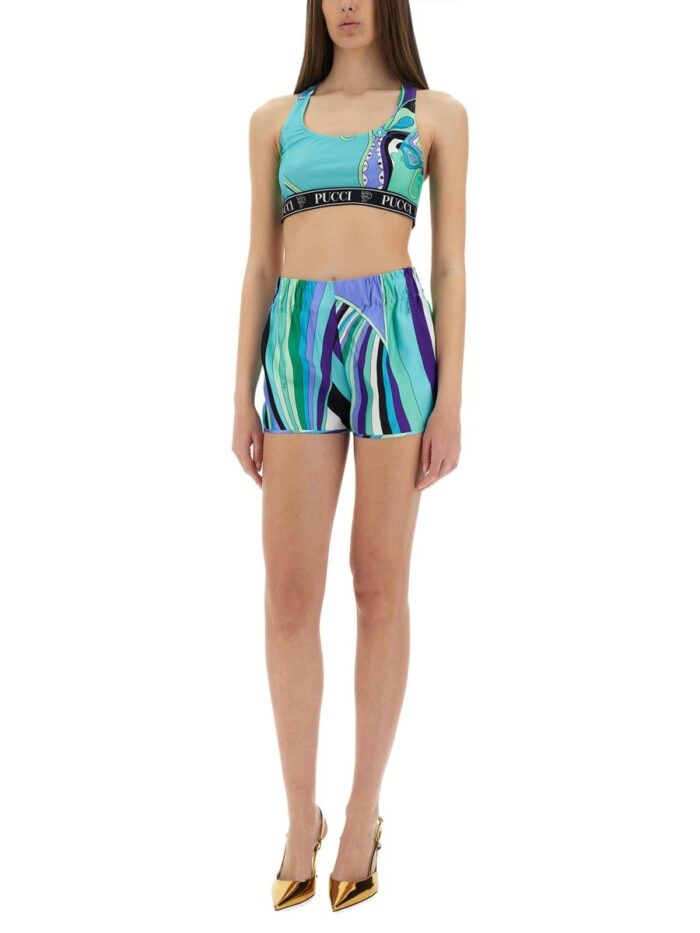 PUCCI STRETCH BRA TOP