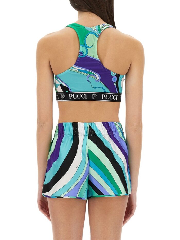 PUCCI STRETCH BRA TOP
