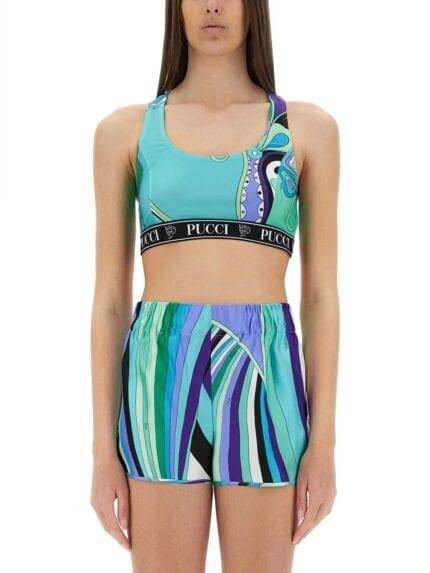 PUCCI STRETCH BRA TOP