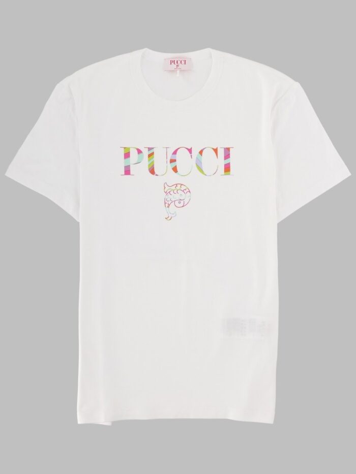 pucci t shirt con logo PUCCI T-SHIRT CON LOGO