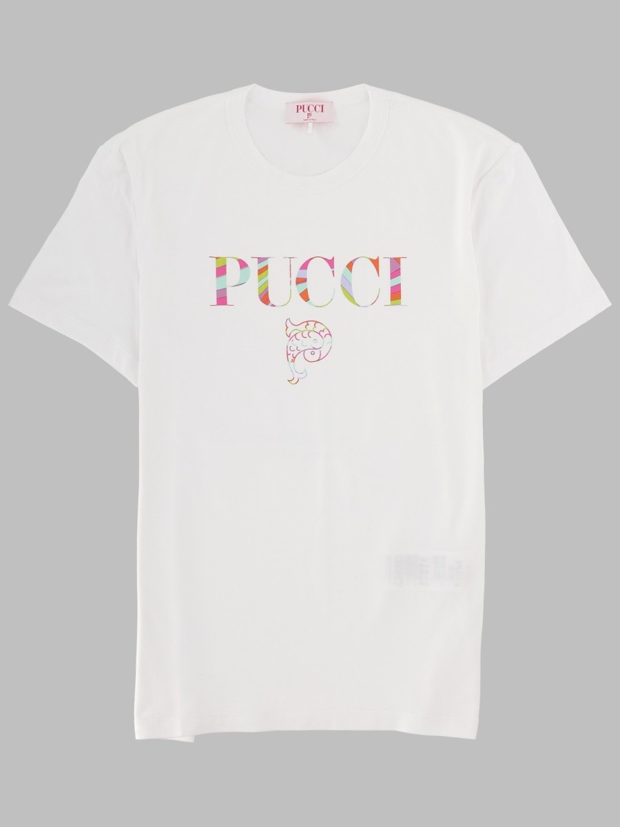 PUCCI T-SHIRT CON LOGO