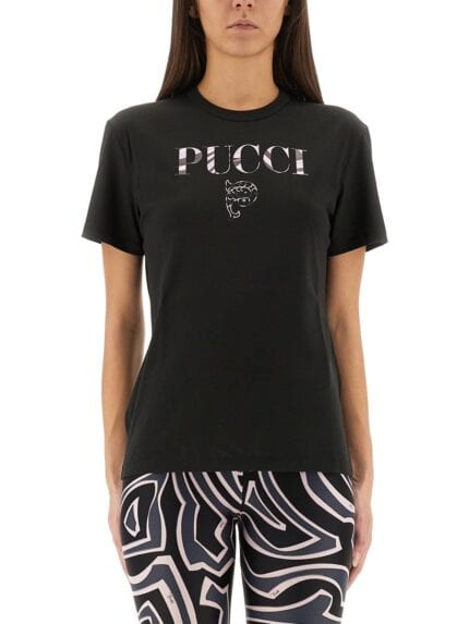 PUCCI T-SHIRT WITH LOGO