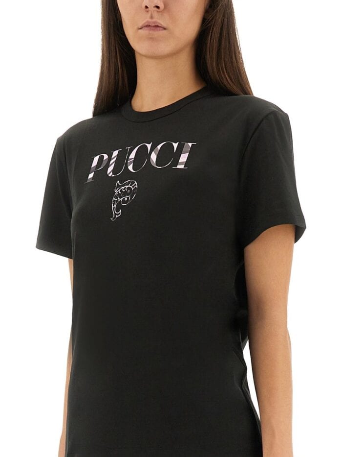 PUCCI T-SHIRT WITH LOGO