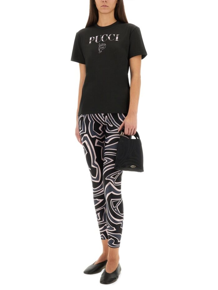 PUCCI T-SHIRT WITH LOGO