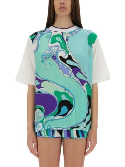 PUCCI T-SHIRT WITH PRINT