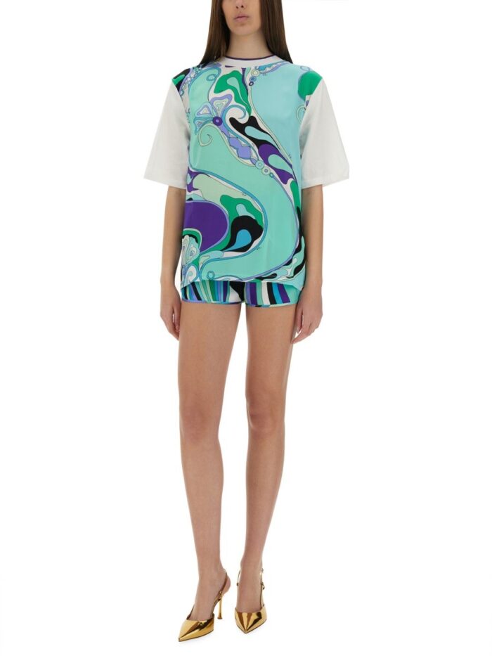 PUCCI T-SHIRT WITH PRINT