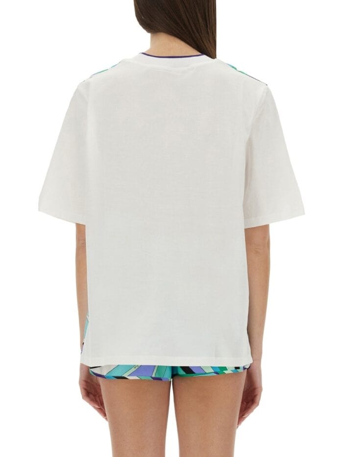 PUCCI T-SHIRT WITH PRINT