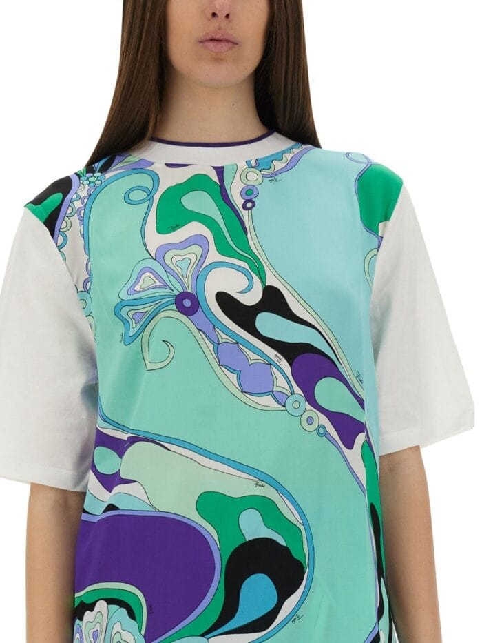 PUCCI T-SHIRT WITH PRINT