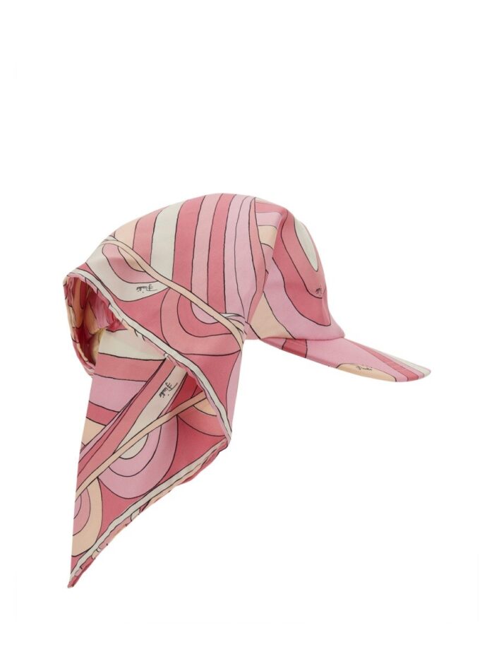 PUCCI VISOR WITH SCARF