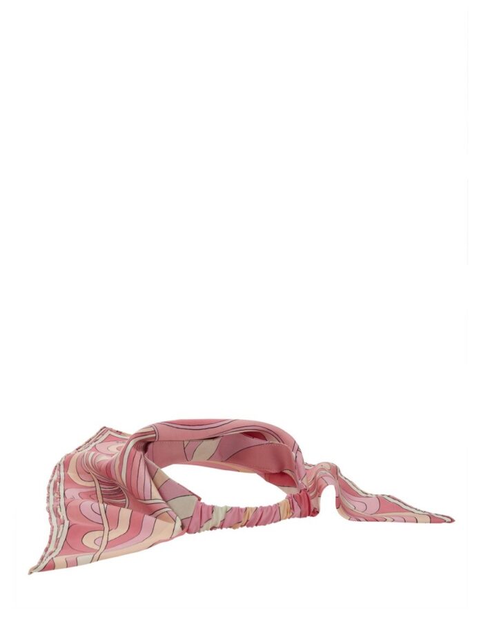 PUCCI VISOR WITH SCARF