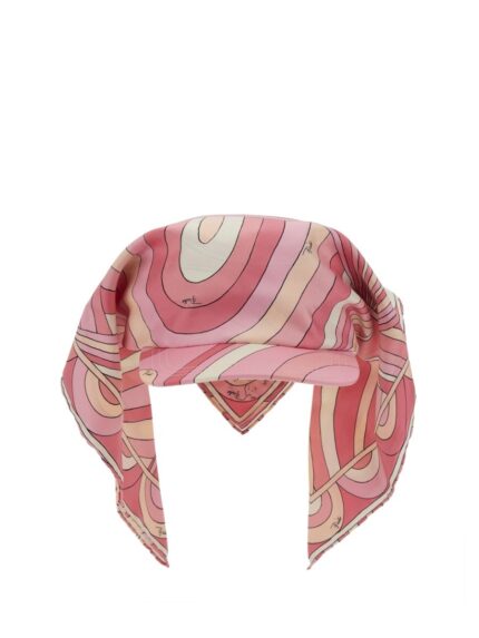 PUCCI VISOR WITH SCARF