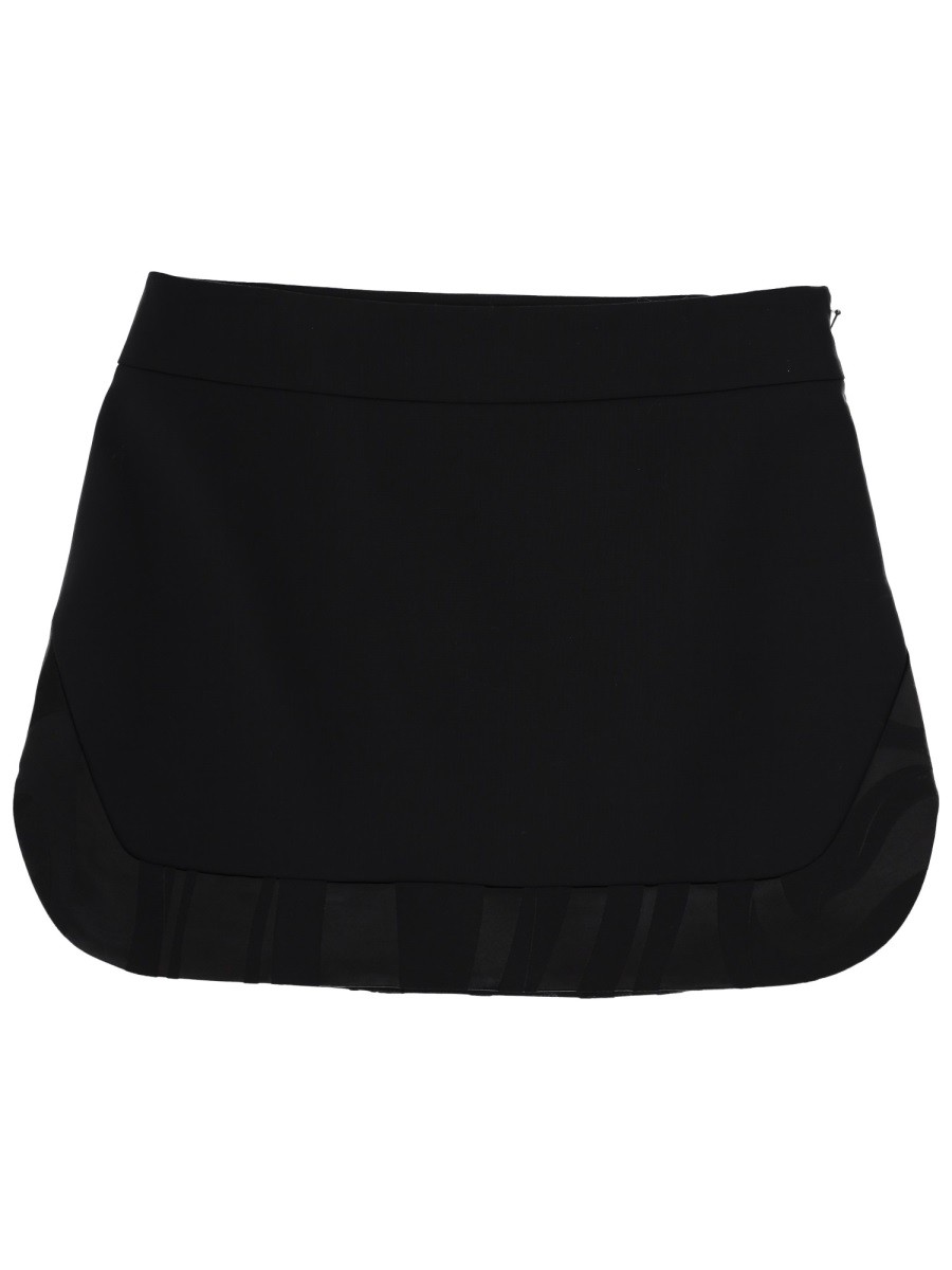 PUCCI WOOL MINISKIRT