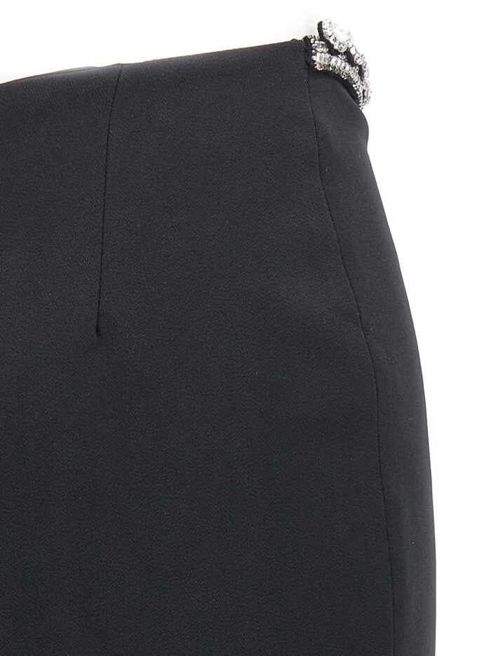 DAVID KOMA 'Puffer Circle Embroidery' Skirt