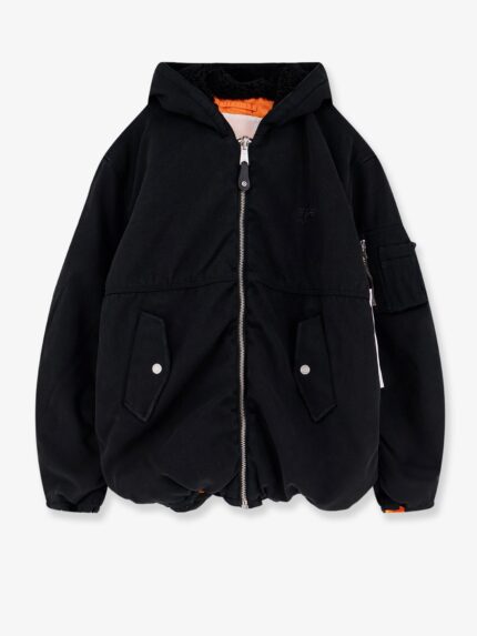 PURPLE BRAND Alpha X Purple Hooded Reversible Bomber Jacket