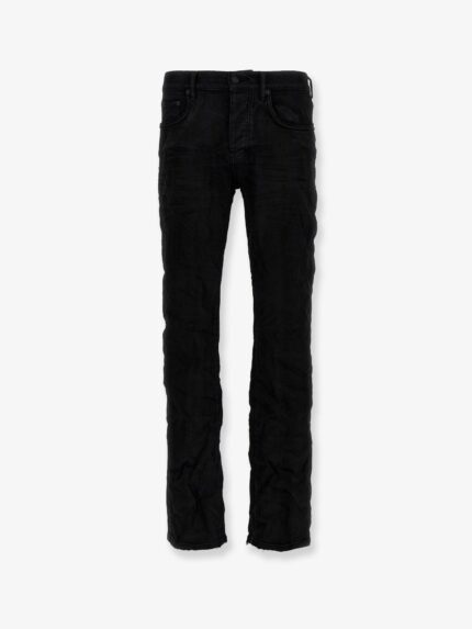 PURPLE BRAND Black Denim Trousers
