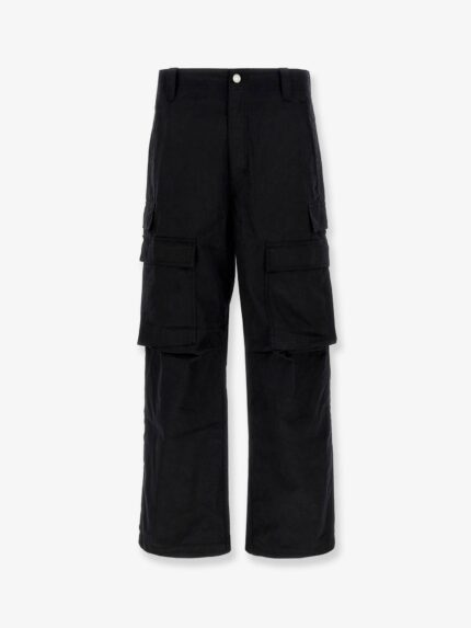 PURPLE BRAND Cargo Cotton Trousers