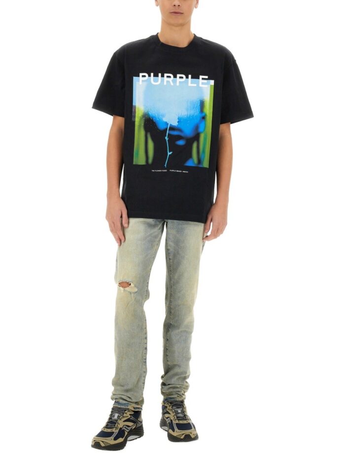 PURPLE BRAND JERSEY T-SHIRT