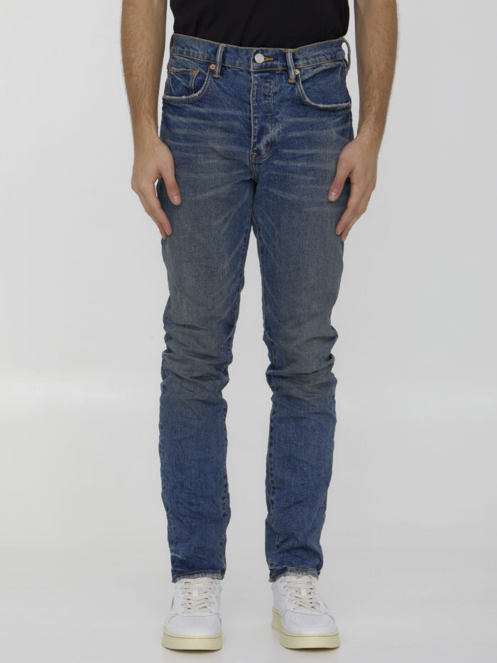 Purple Brand Light-blue denim jeans