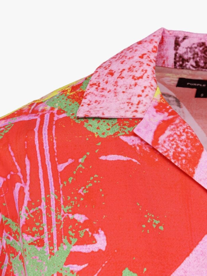 PURPLE BRAND Multicolor Lyocell Shirt