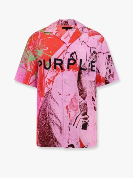 PURPLE BRAND Multicolor Lyocell Shirt