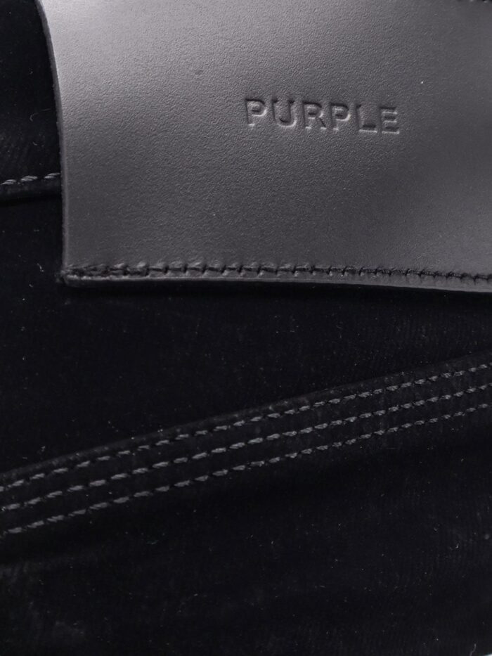 PURPLE BRAND Skinny Flare Velvet Trousers