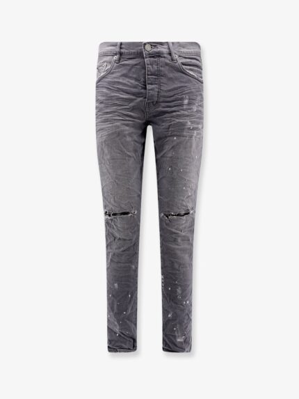 PURPLE BRAND Slim Fit Grey Denim Jeans