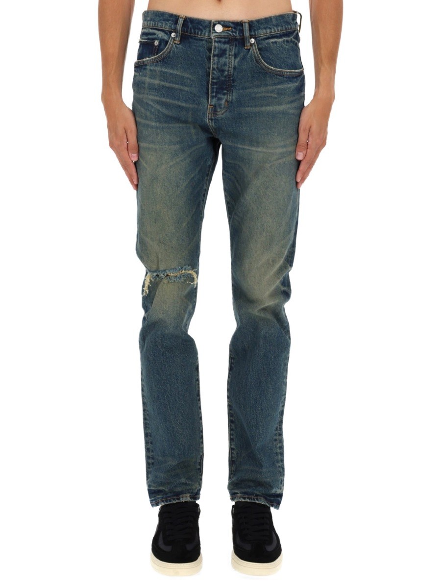 PURPLE BRAND SLIM FIT JEANS