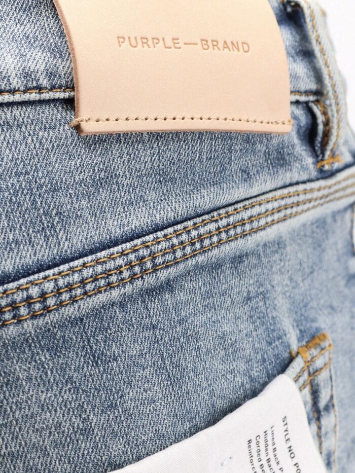 purple brand slim fit jeans wth destroyed effect PURPLE BRAND Slim Fit Jeans Wth Destroyed Effect