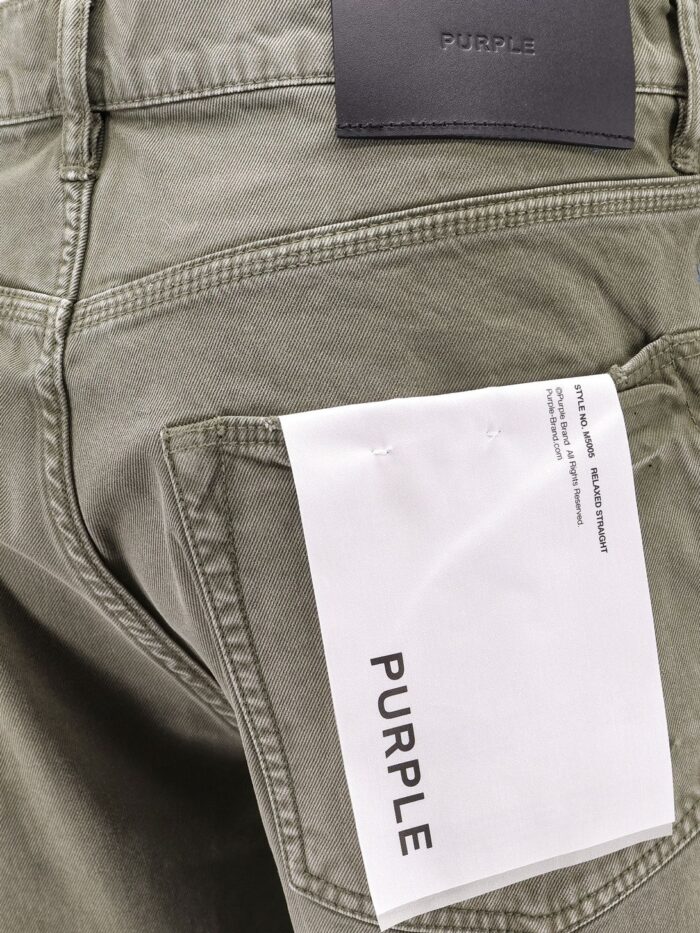 PURPLE BRAND Snap Carpenter Military Cotton Trousers