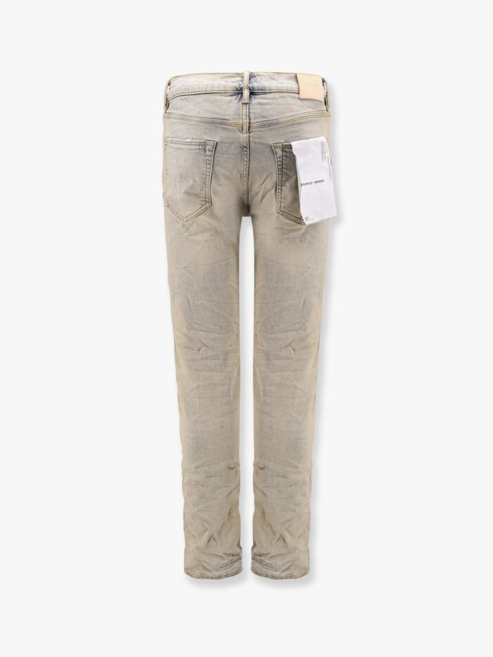 PURPLE BRAND Superlight Oil Repair Slim Fit Jeans