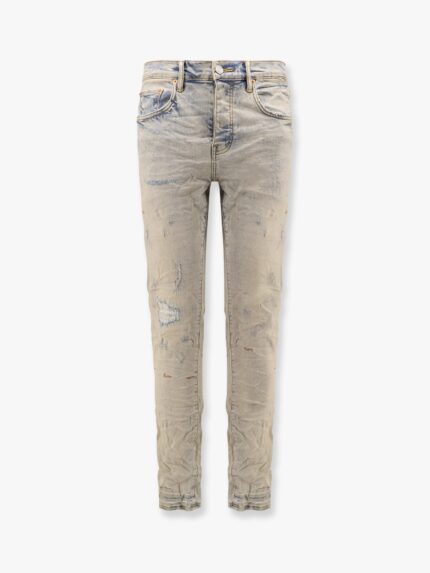PURPLE BRAND Superlight Oil Repair Slim Fit Jeans
