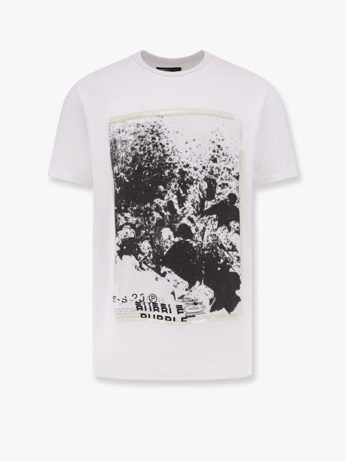 PURPLE BRAND Textured Inside Out Cotton T-shirt