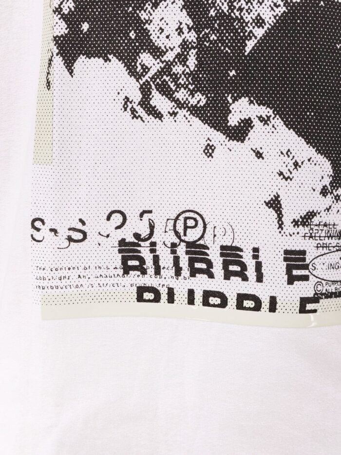 PURPLE BRAND Textured Inside Out Cotton T-shirt