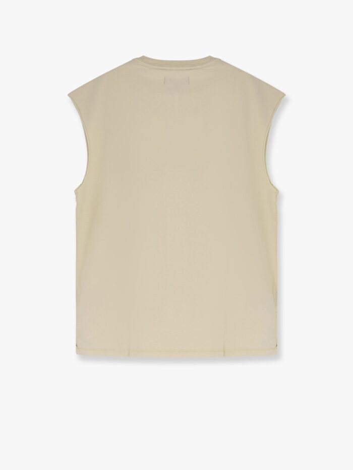 PURPLE BRAND Textured Jersey Sleeveless T-shirt