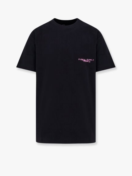 PURPLE BRAND Textured Jersey T-shirt With Print