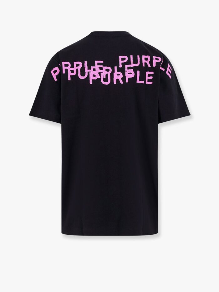 PURPLE BRAND Textured Jersey T-shirt With Print