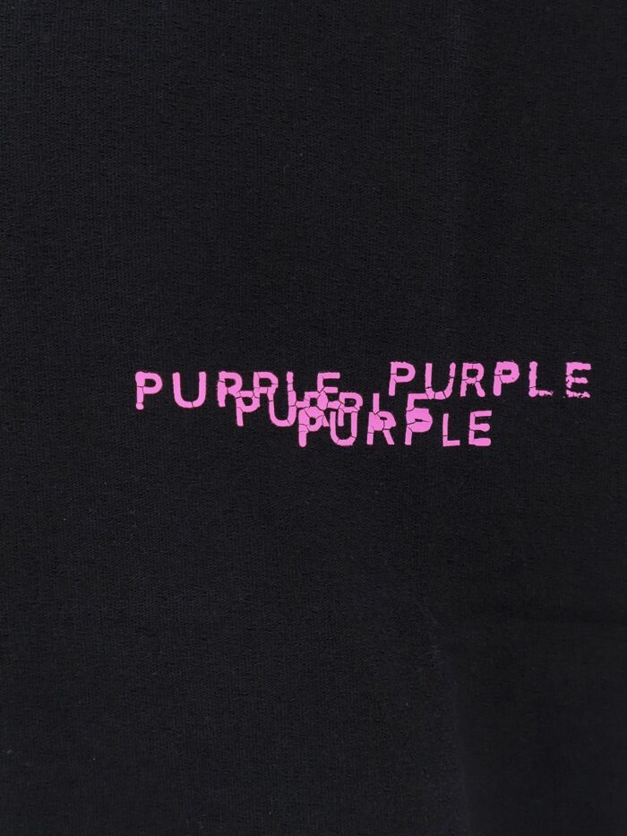 PURPLE BRAND Textured Jersey T-shirt With Print