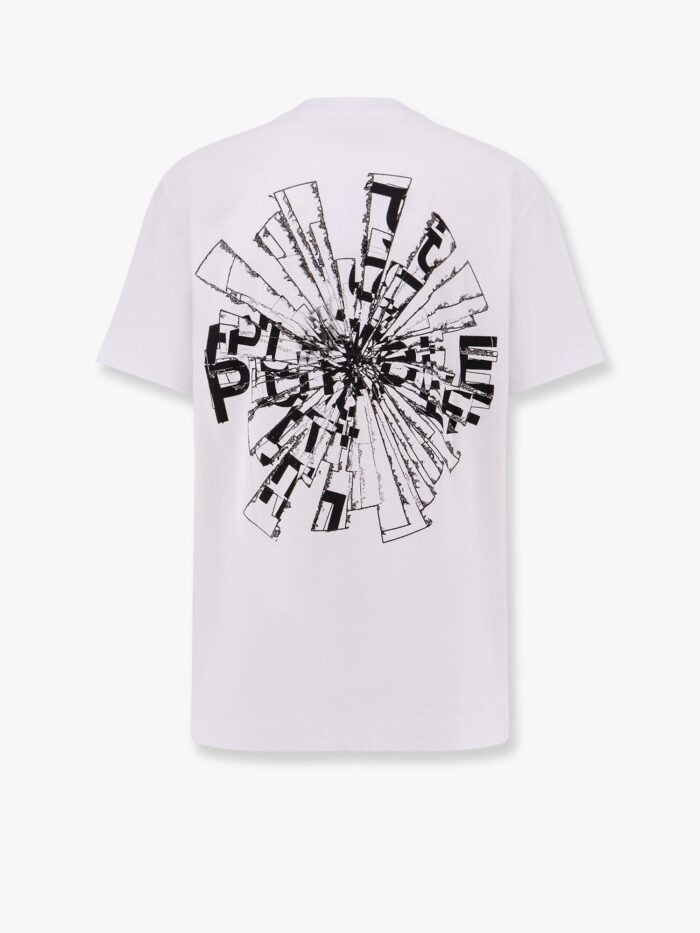 PURPLE BRAND Textured Jersey T-shirt With Print