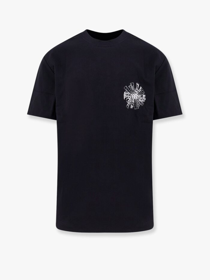 PURPLE BRAND Textured Jersey T-shirt With Print